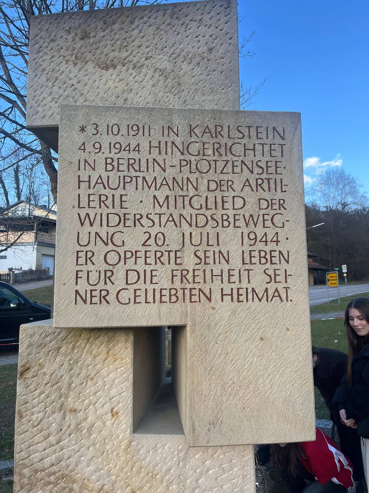 Gesprächsrunde auf Schloss Karlstein
