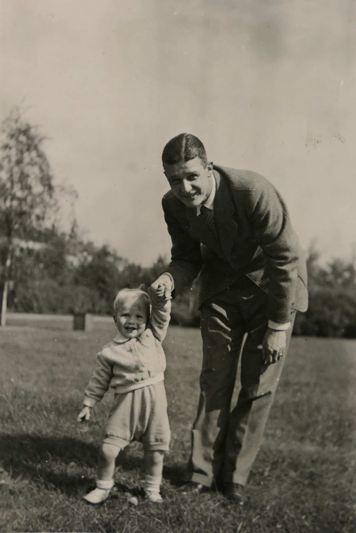 Hans-Otfried mit Sohn Hans-Harald