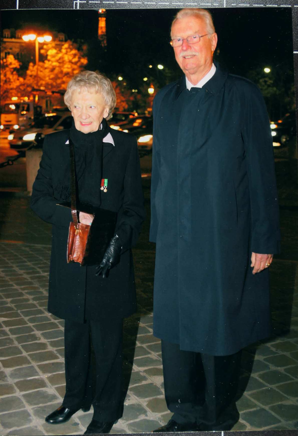 Hans-Harald von Linstow mit Lysiane Tellier