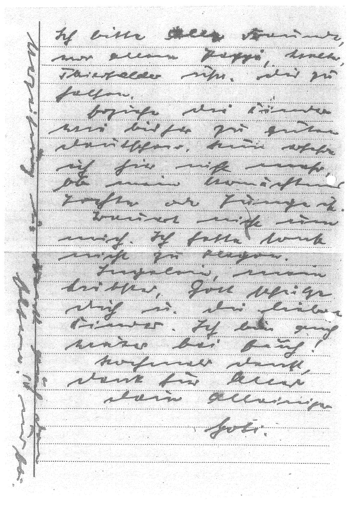 Abschiedsbrief Teil II