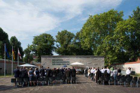 Gedenkfeier, Gedenkstätte Plötzensee, Berlin, 20.07.2014