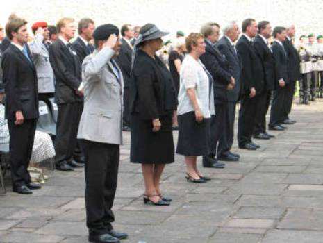 Gedenkfeier, Gedenkstätte Plötzensee, Berlin, 20.07.2006