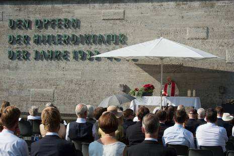 Gedenkfeier, Gedenkstätte Plötzensee, Berlin, 20.07.2014