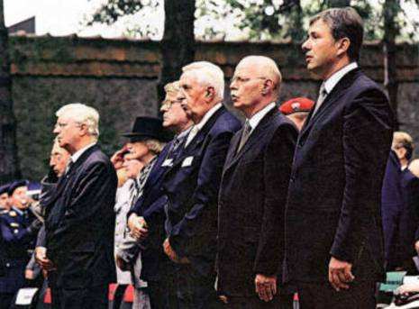 Gedenkfeier, Gedenkstätte Plötzensee, Berlin, 20.07.2002