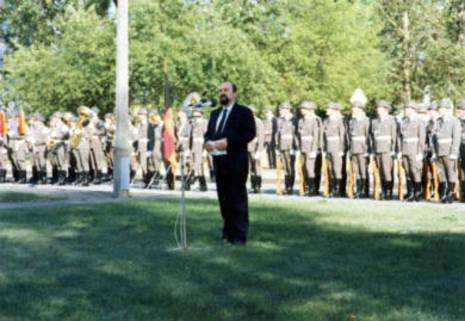 Gedenkfeier, Strausberg, 20.07.1990
